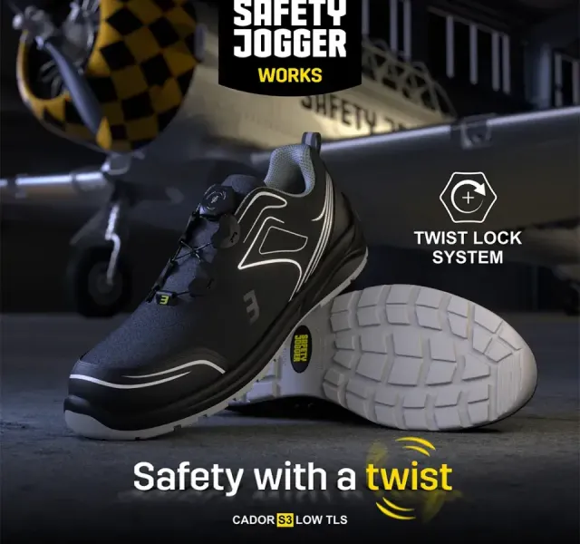 Safety Jogger CADOR – Pantofi de siguranță sportivi și confortabili